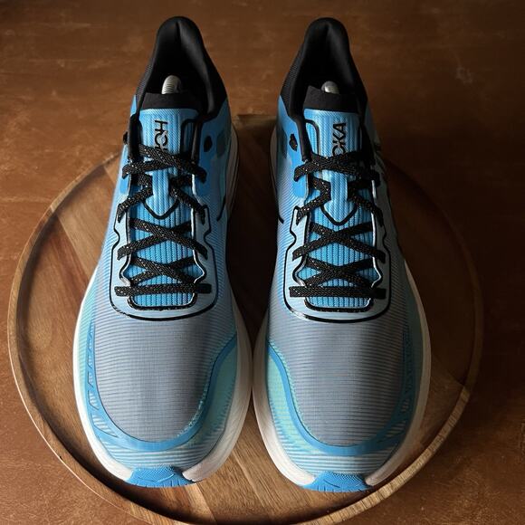 Hoka One One Cielo X1 2.0 Men's 12 Blue Carbon Plate Racing Running Shoes - Picture 11 of 16